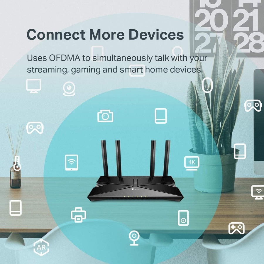 Wi-Fi 6 Router AX1500 - Dual-Band Gigabit Ports OFDMA | Archer AX10