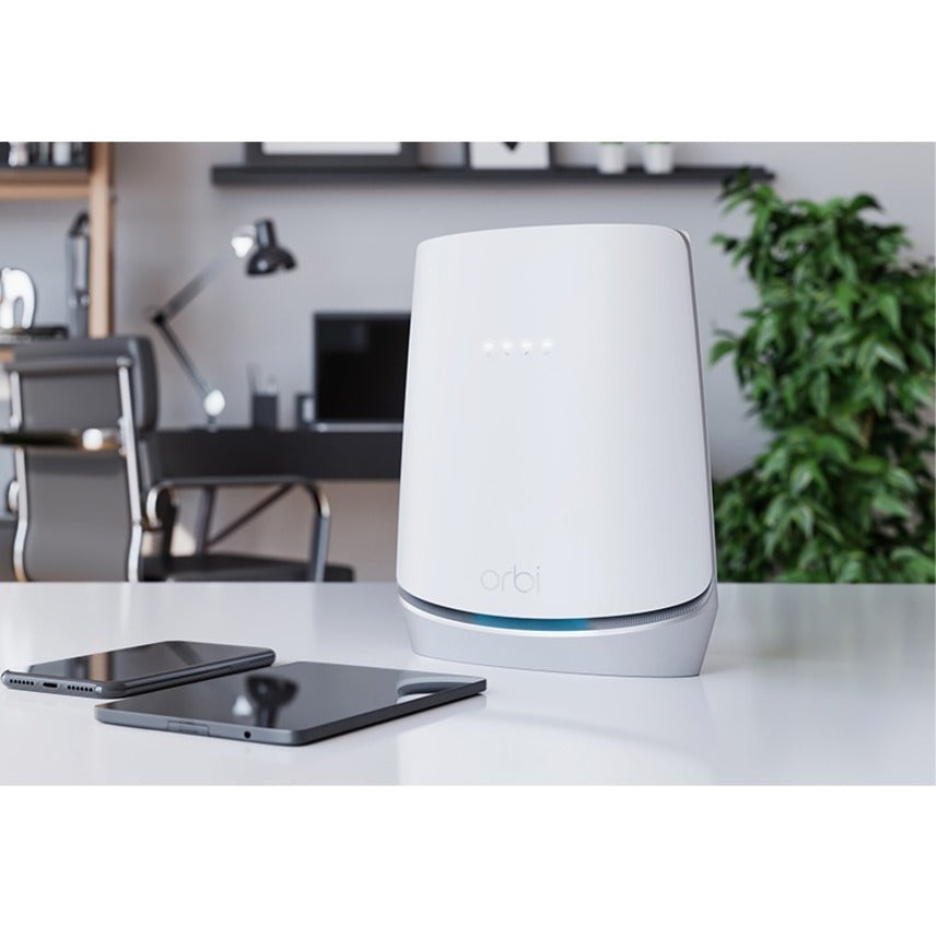 WiFi 6 Mesh System with DOCSIS 3.1 Cable Modem - AX4200 Tri-Band Whole Home Coverage | TecISoft CBK752-100NAS