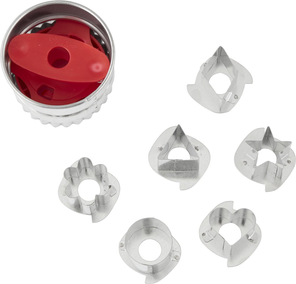 Wilton 7 Piece Round Linzer Cutter Set
