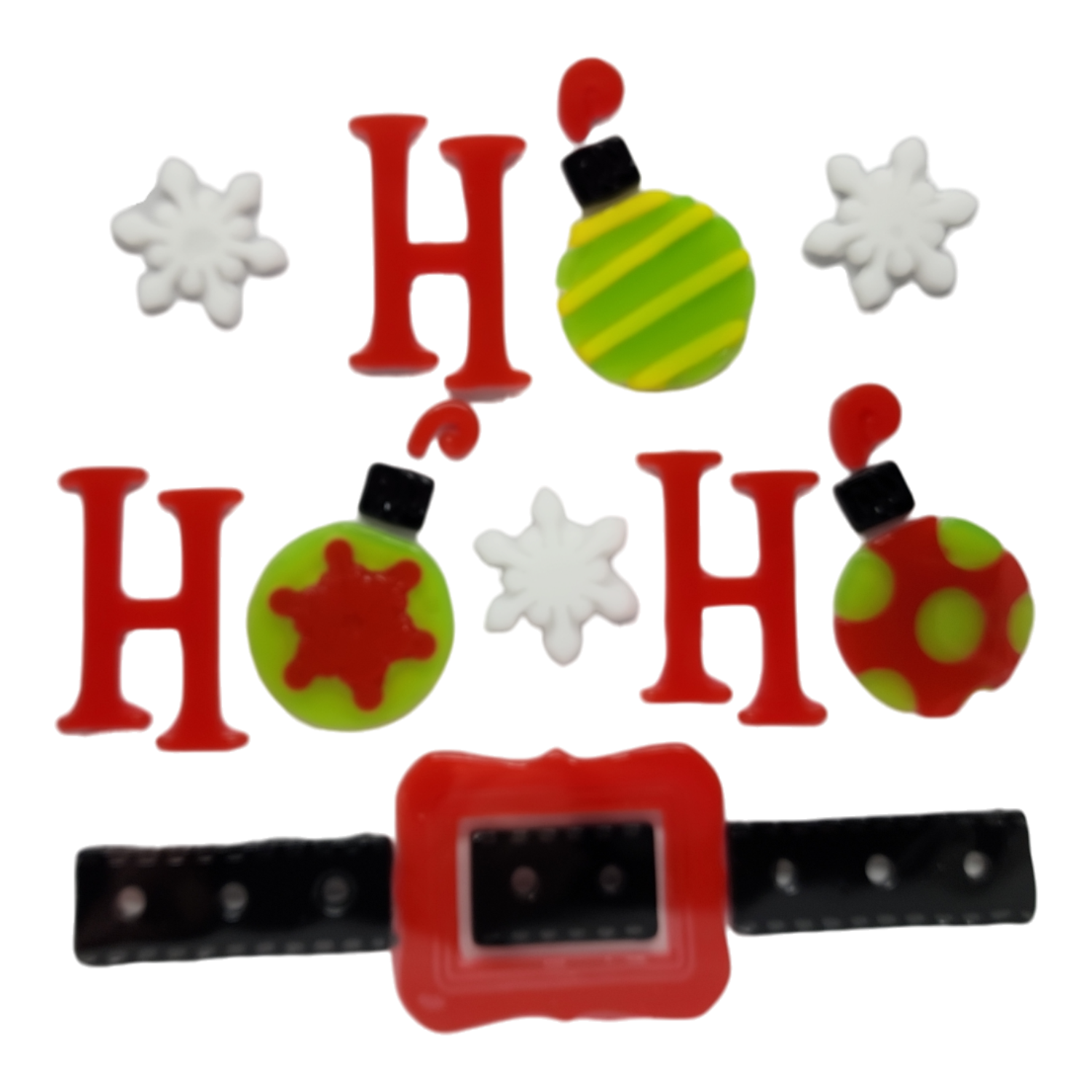Window Gel Clings - Ho Ho Ho Santa Belt