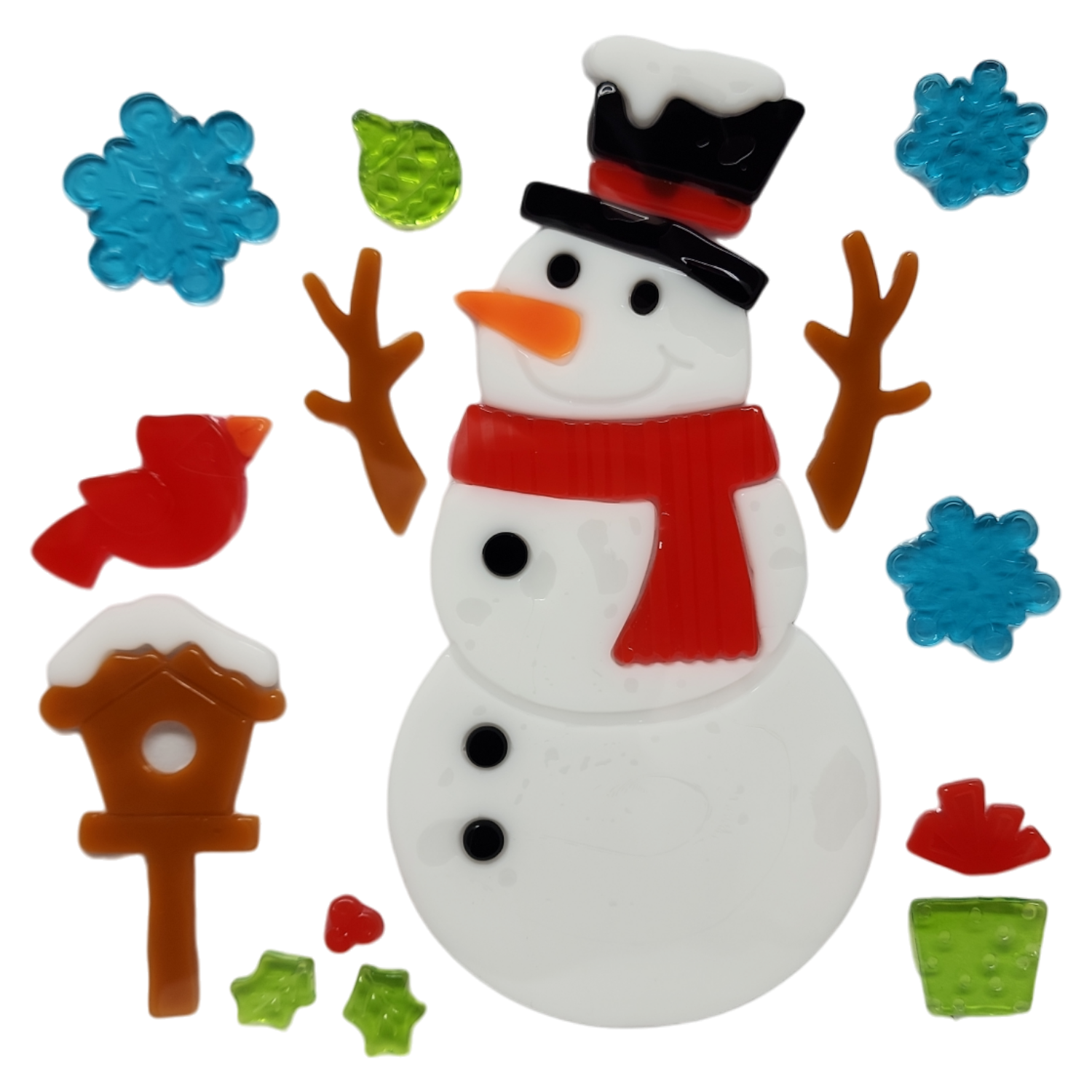 Window Gel Clings - Snowman