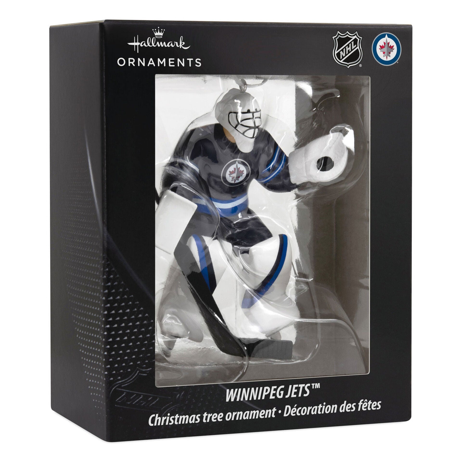 Winnipeg Jets Goalie Ornament