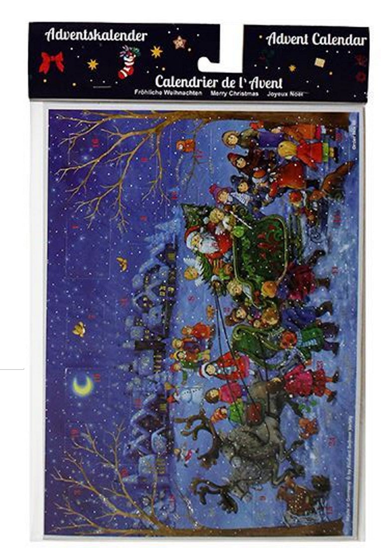 Winter Scene Advent Calendar -