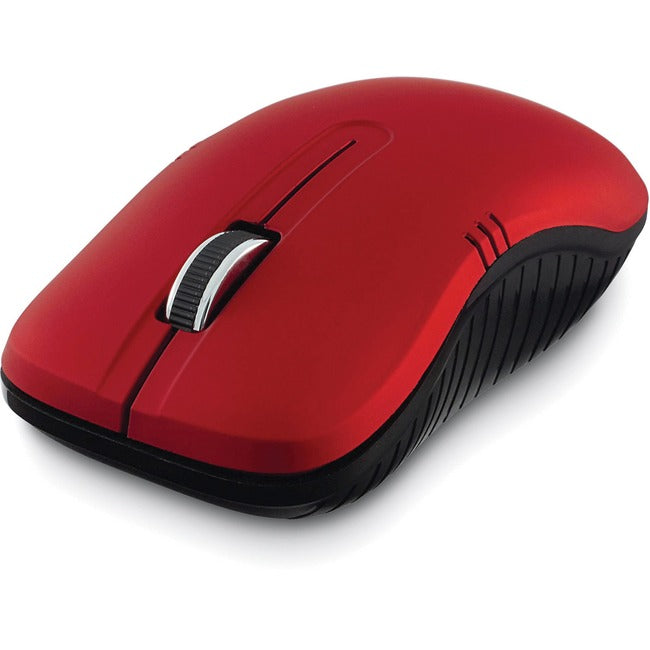 Wireless Notebook Optical Mouse, Commuter Series Matte Red