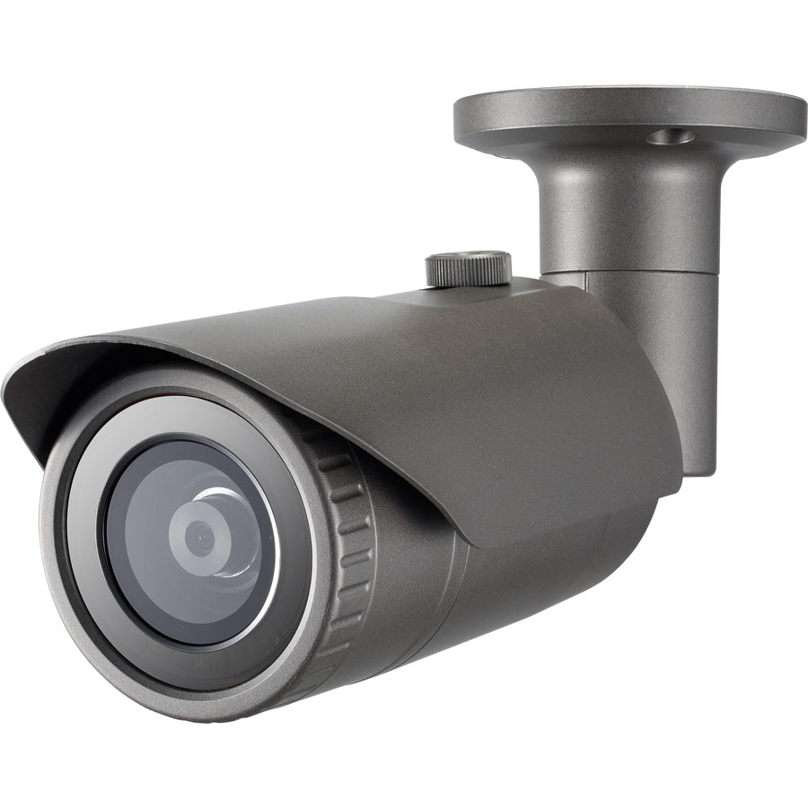 Wisenet QNO-6022R 2 Megapixel Outdoor HD Network Camera - Color - Bullet - Dark Gray