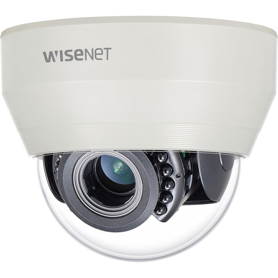 Wisenet SCD-6085R 2 Megapixel Indoor HD Surveillance Camera - Dome - Ivory