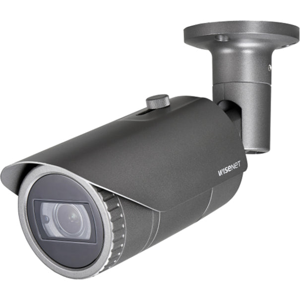 Wisenet SCO-6085R 2 Megapixel HD Surveillance Camera - Monochrome, Color - Bullet - Dark Gray