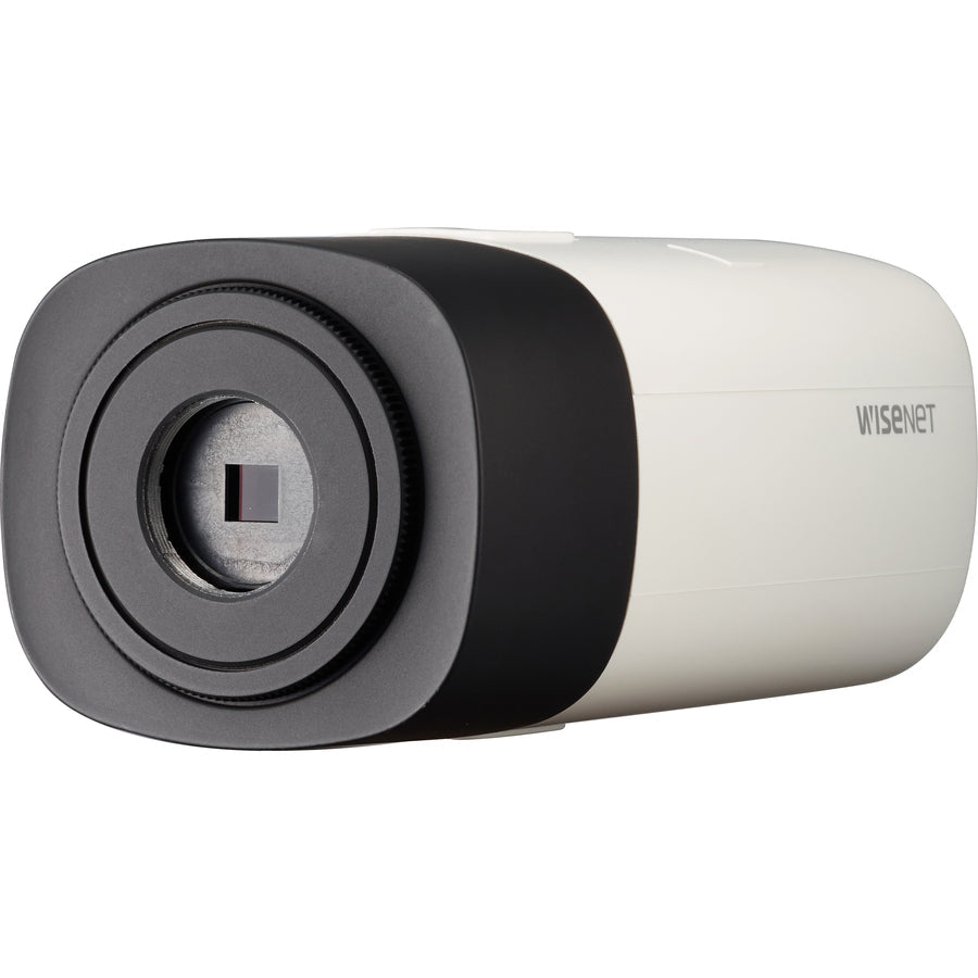Wisenet XNB-6000 2 Megapixel Indoor/Outdoor Full HD Network Camera - Monochrome, Color - Box - Black, Ivory