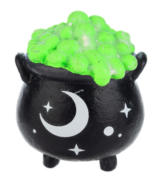 Witch's Cauldron Glow in the Dark Pocket Charm