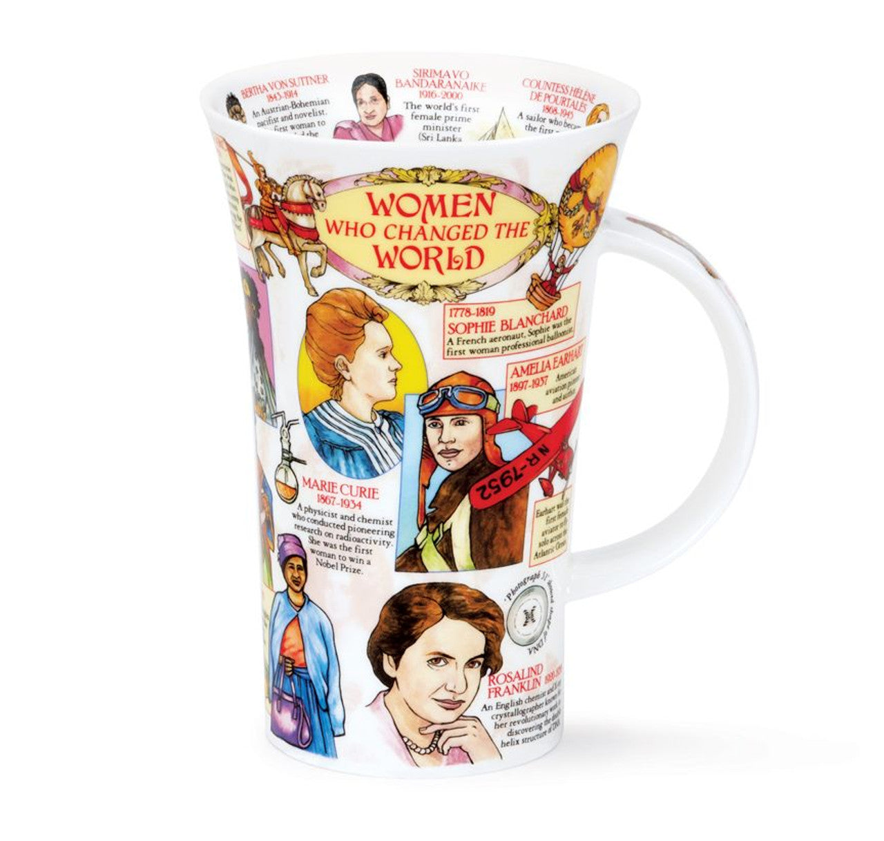 Women Who Changed The World Fine Bone China Mug Glencoe Style By Dunoon