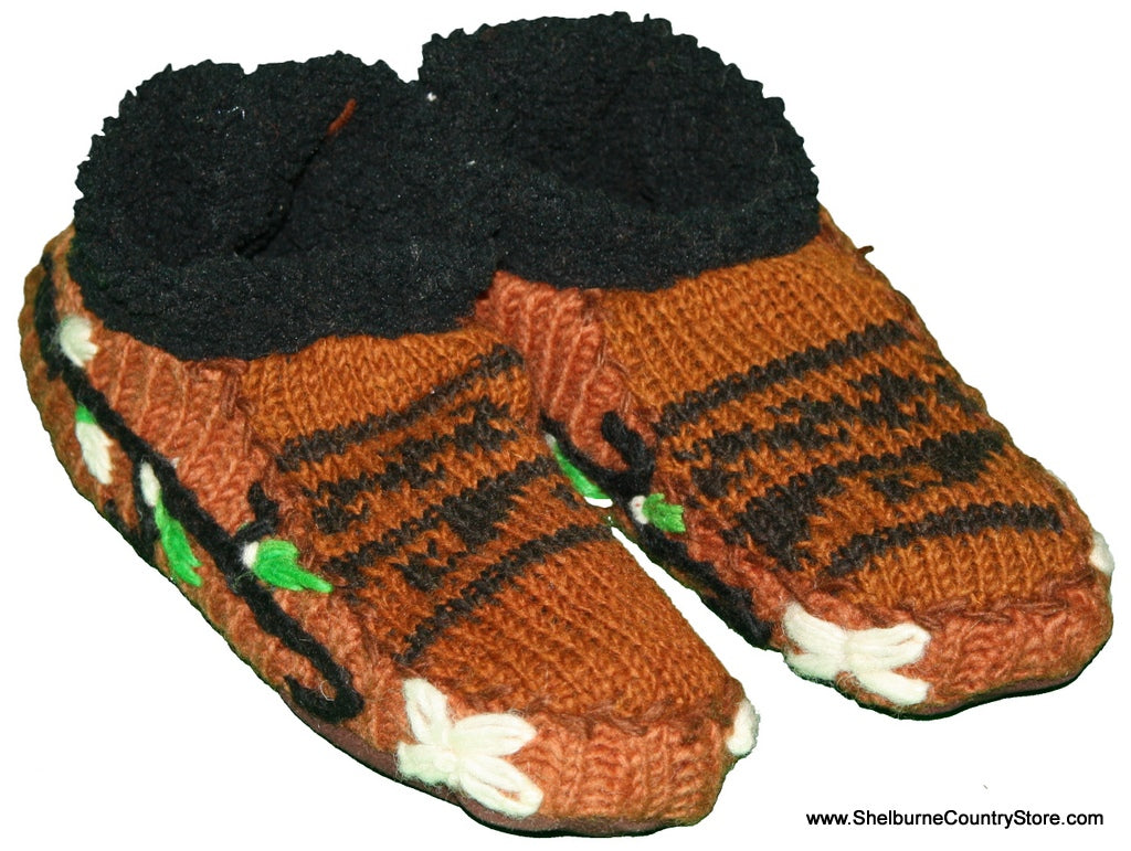 Womens Lined Ankle Slipper -