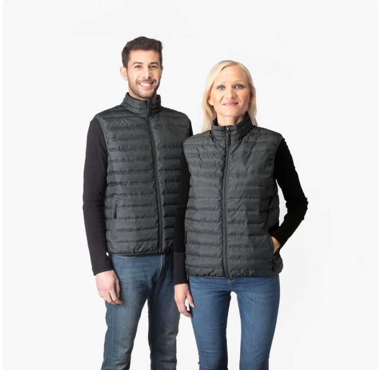 Women’s Packable Puffer Vest – Lightweight Warmth with Custom Embroidery Flair