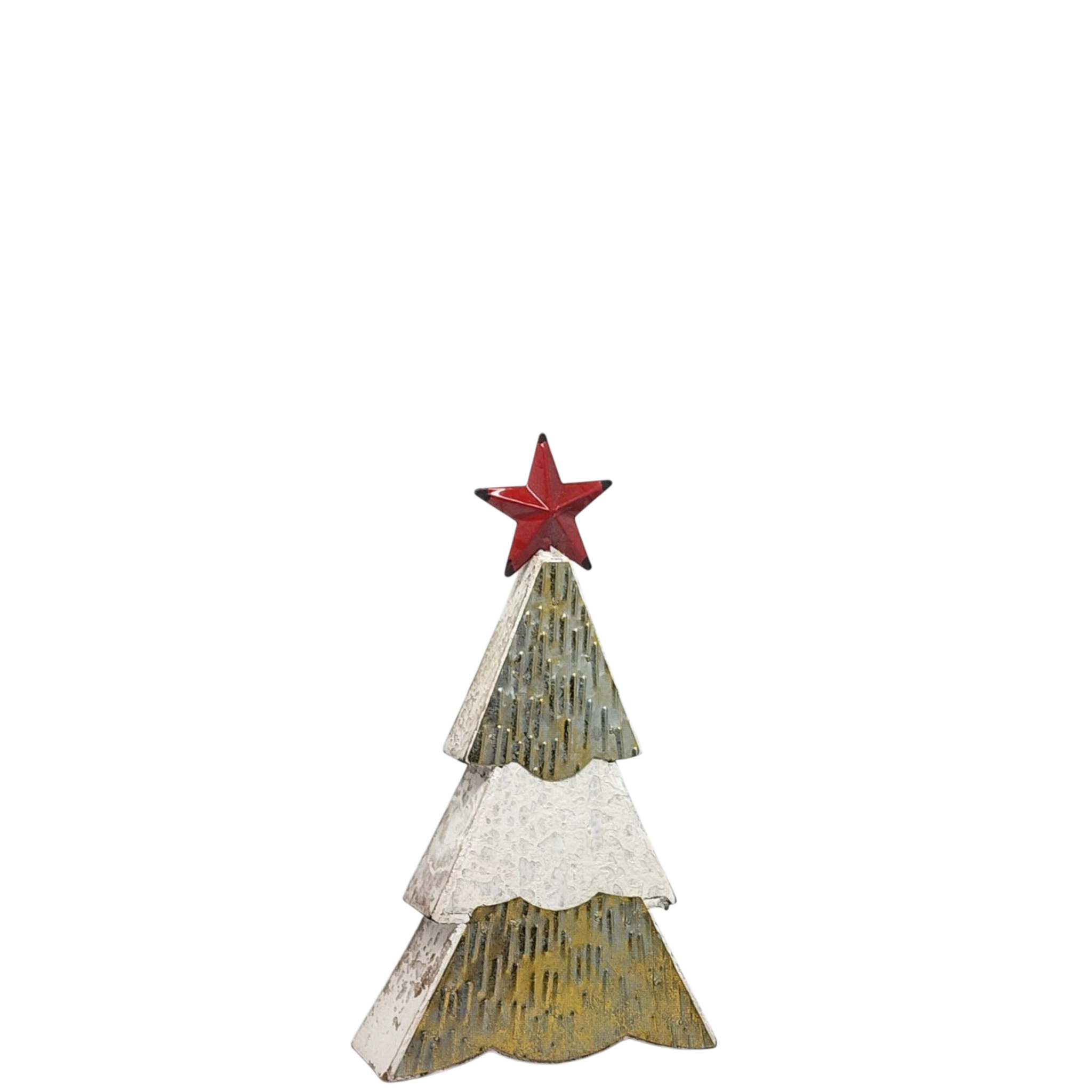 Wood and Metal Holiday Tree -