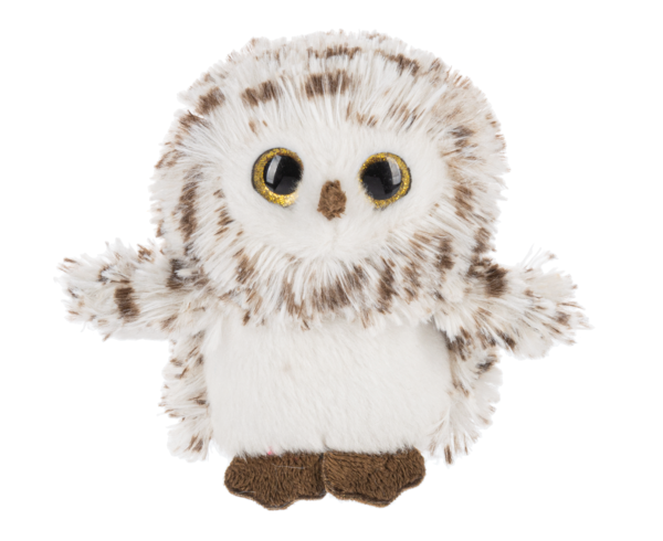 Woodsy Winter Owl - Brown and White - 4.5 Inch