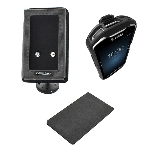 WorkStation Mountable Holster with Magnetic RAM Mount for Zebra TC51/TC56 or TC52/TC57 with or without Exoskeleton