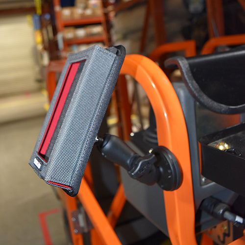 WorkStation Mountable Holster with Magnetic RAM Mount for Zebra TC51/TC56 or TC52/TC57 with or without Exoskeleton