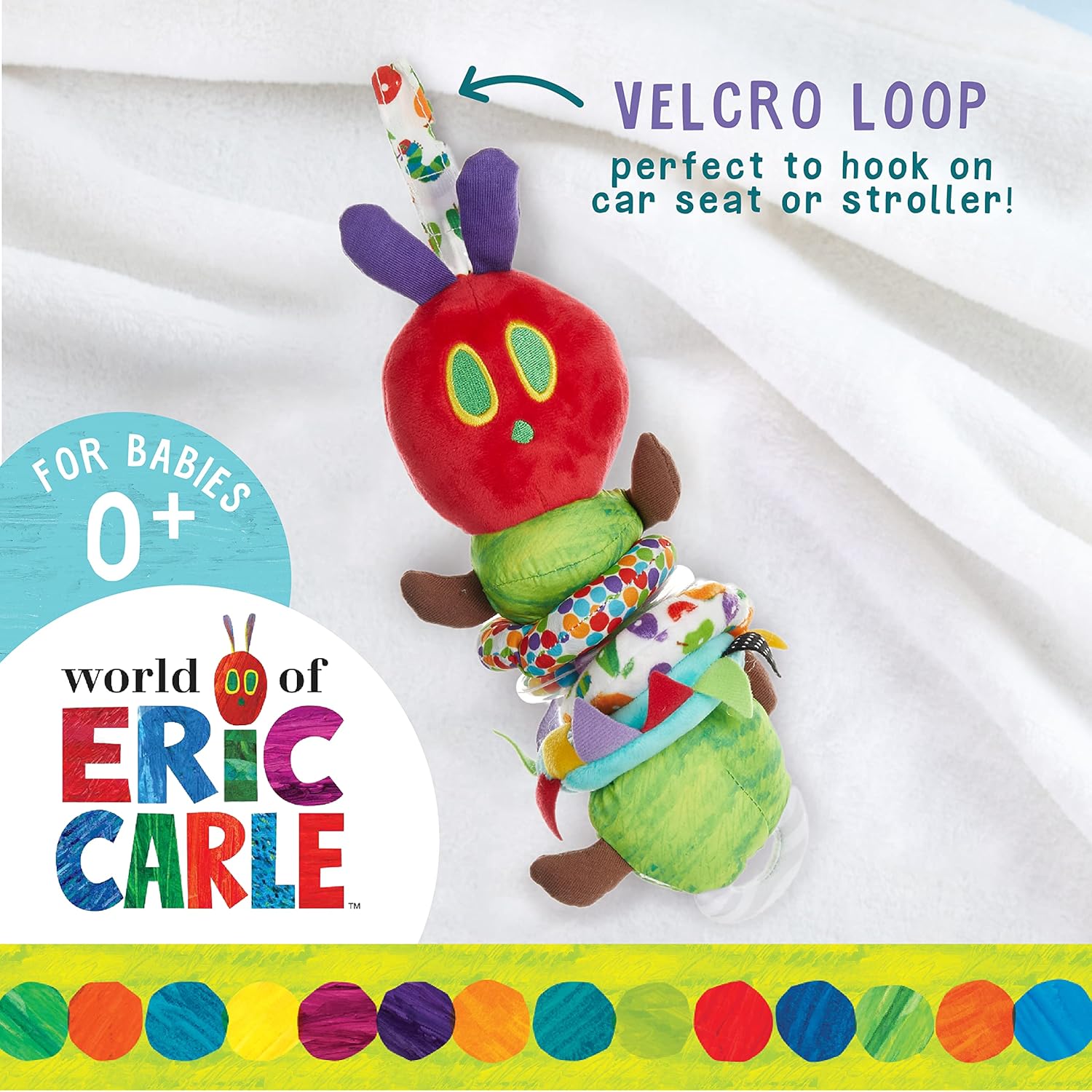 World of Eric Carle The Very Hungry Caterpillar Jiggle Activity Toy