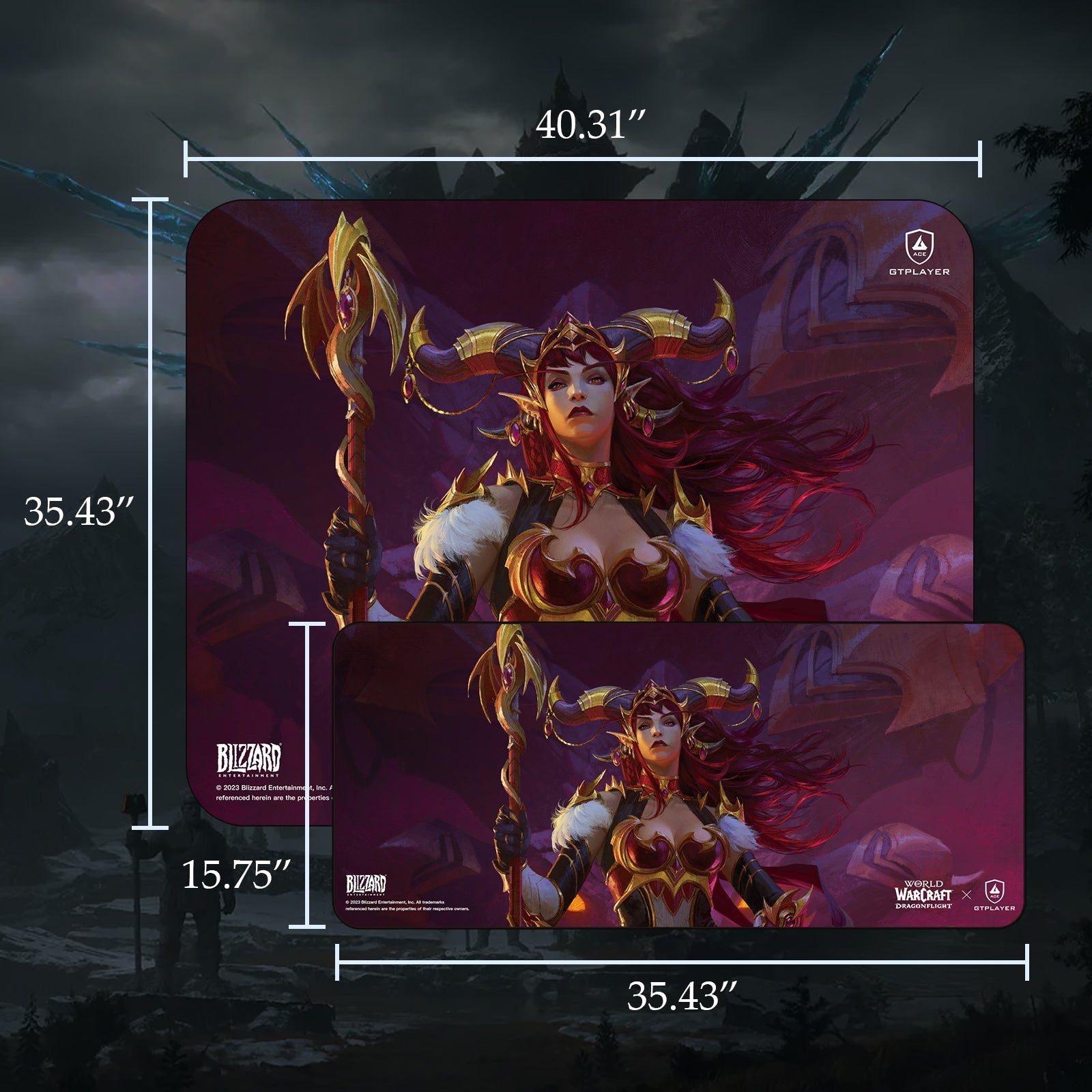 World of Warcraft®: Dragonflight Mousepad / Floor Mat-Alexstrasza Edition