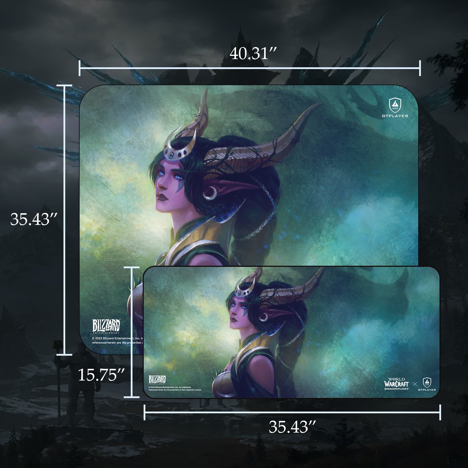 World of Warcraft®: Dragonflight Mousepad / Floor Mat-Ysera Edition