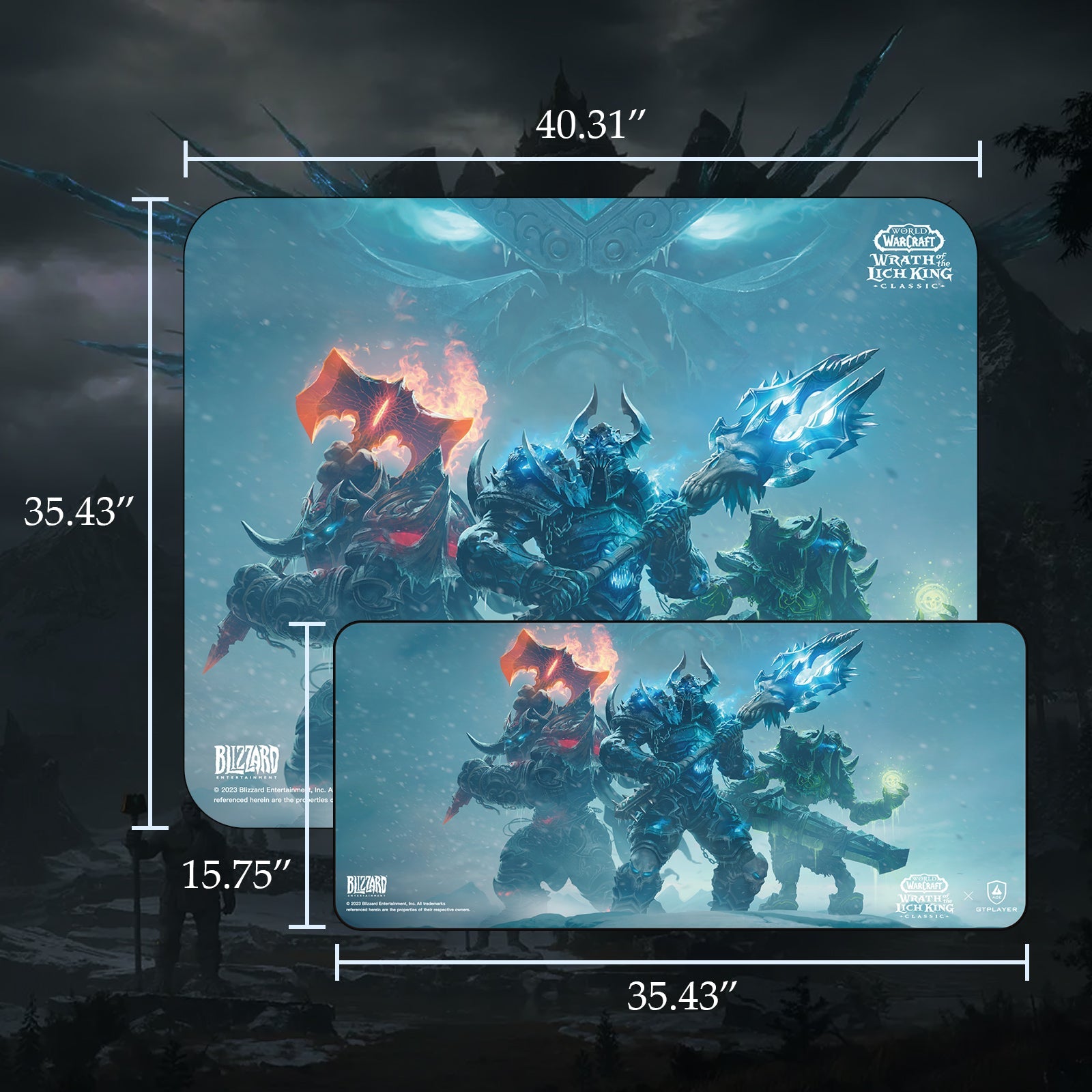 World of Warcraft®: Wrath of the Lich King® Classic Mousepad / Floor Mat