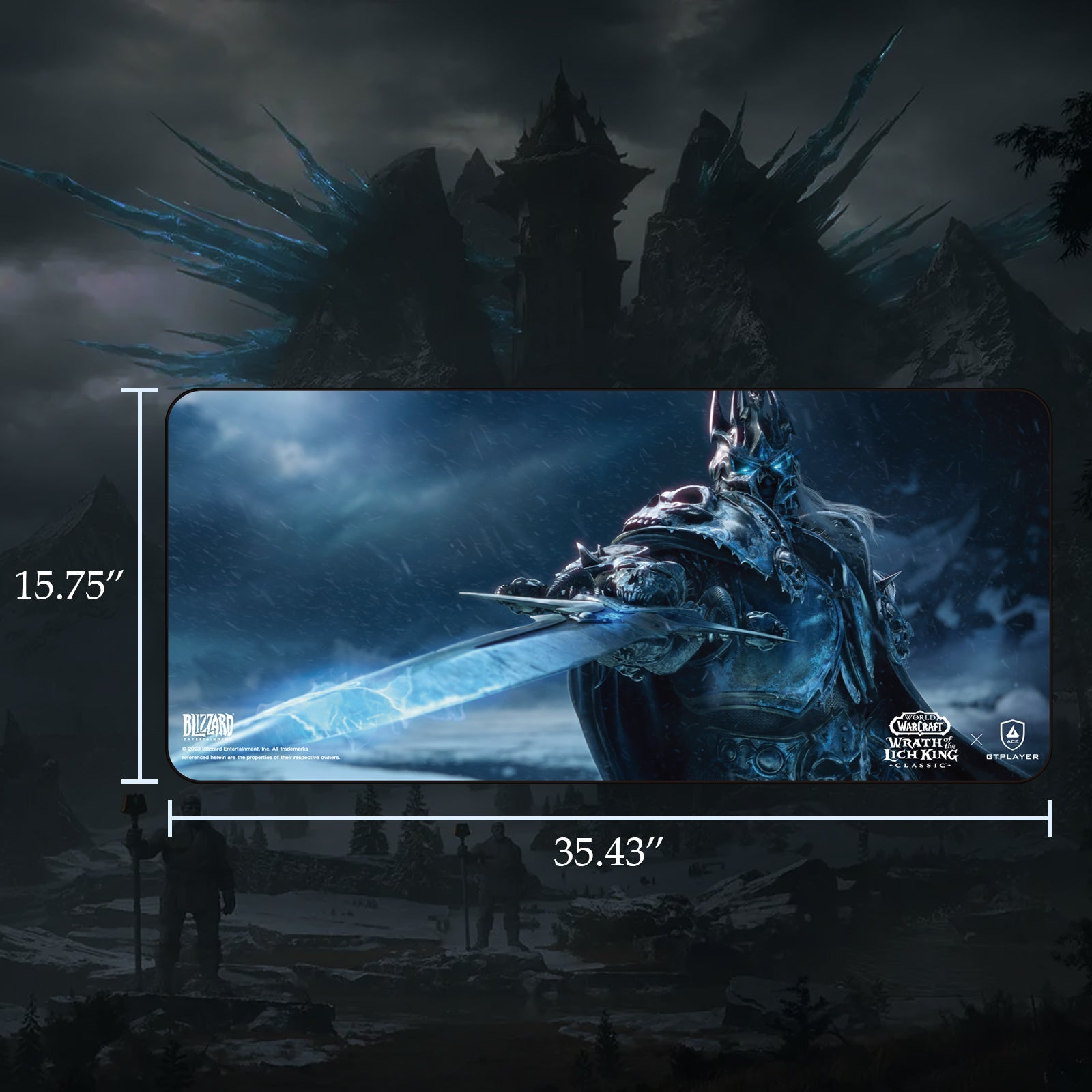 World of Warcraft®: Wrath of the Lich King® Classic Mousepad / Floor Mat