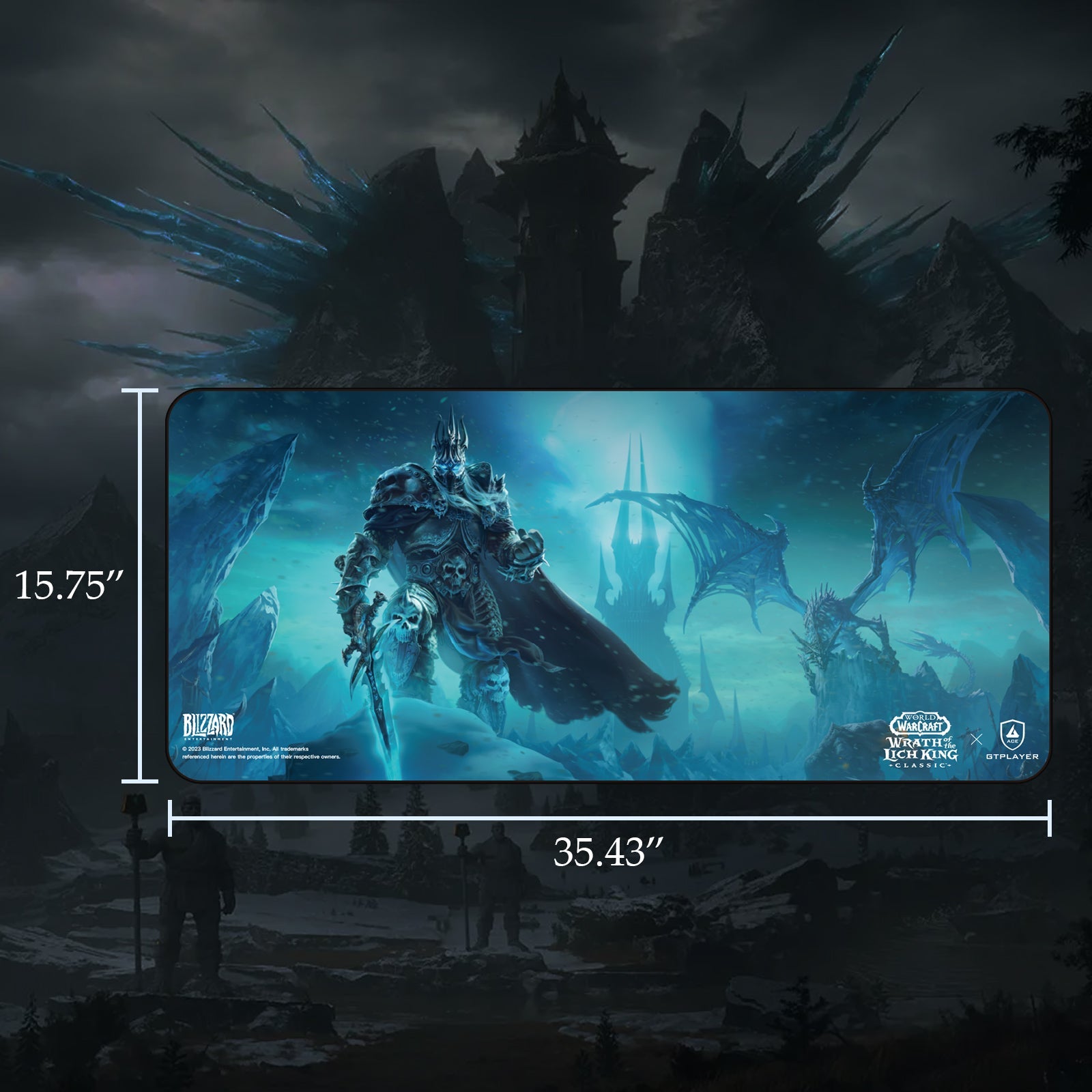 World of Warcraft®: Wrath of the Lich King® Classic Mousepad / Floor Mat