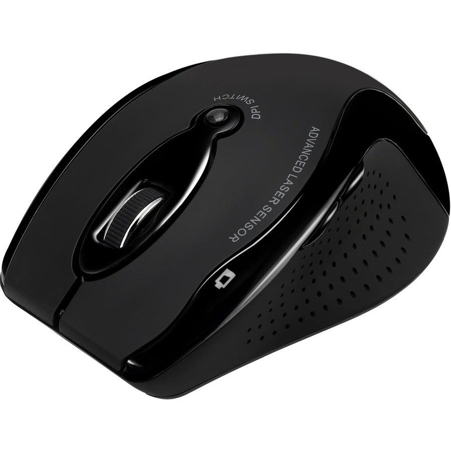 Wrls Optical Ergo Mouse,Laser Engine 800 1200 1600 Dpi