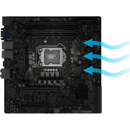 Ws C246M Pro Workstation Mb,Lga1151 Ecc Ddr4 M.2 C246 Sv Ws