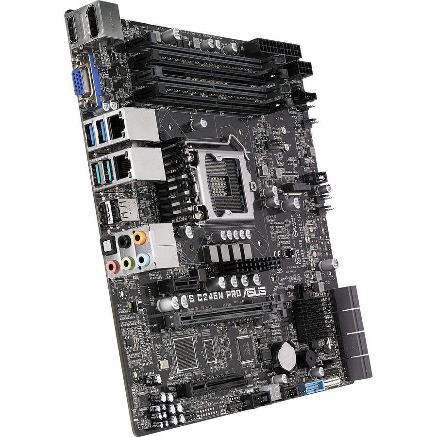 Ws C246M Pro Workstation Mb,Lga1151 Ecc Ddr4 M.2 C246 Sv Ws