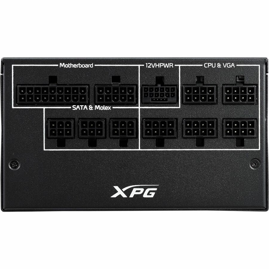 XPG COREREACTORII1000G-BKCUS 1000W Power Supply - Internal - 1000 W - 1 Fan(s)