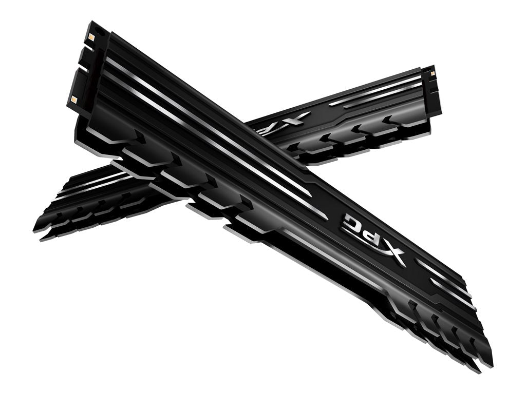 XPG GAMMIX D10 - DDR4 - module - 16 GB - DIMM 288-pin - 3200 MHz / PC4-25600 - CL16 - 1.35 V - unbuffered - non-ECC -