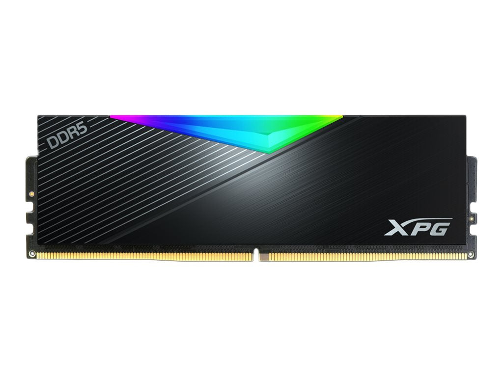XPG LANCER RGB - DDR5 - module - 16 GB - DIMM 288-pin - 6000 MHz / PC5-48000 - CL40 - 1.35 V - unbuffered - on-die ECC -