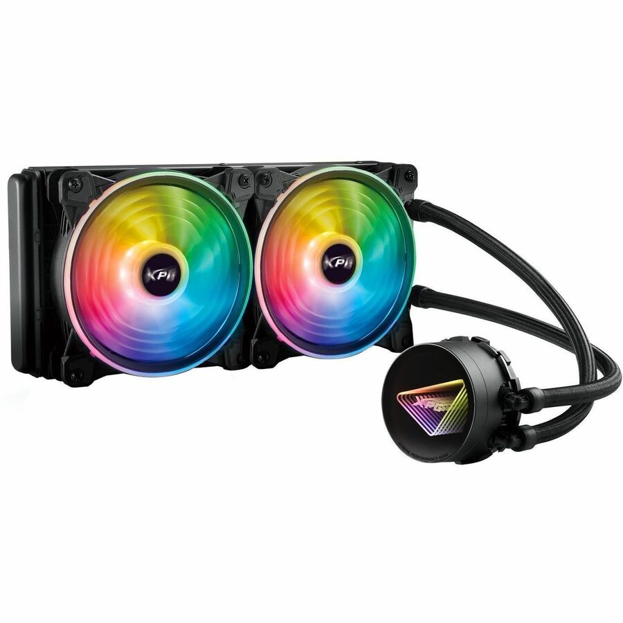 XPG LEVANTE X 240 All-in-One CPU Liquid Cooler - 4.72" Maximum Fan Diameter - 2 x Fan(s)