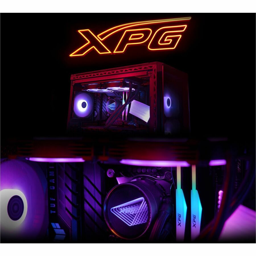 XPG LEVANTE X 240 All-in-One CPU Liquid Cooler - 4.72" Maximum Fan Diameter - 2 x Fan(s)