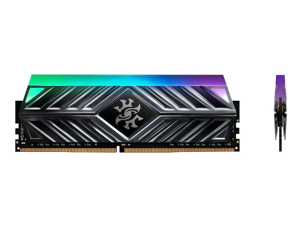 XPG SPECTRIX D41 - DDR4 - kit - 32 GB: 2 x 16 GB - DIMM 288-pin - 3200 MHz / PC4-25600 - CL16 - 1.35 V - unbuffered -