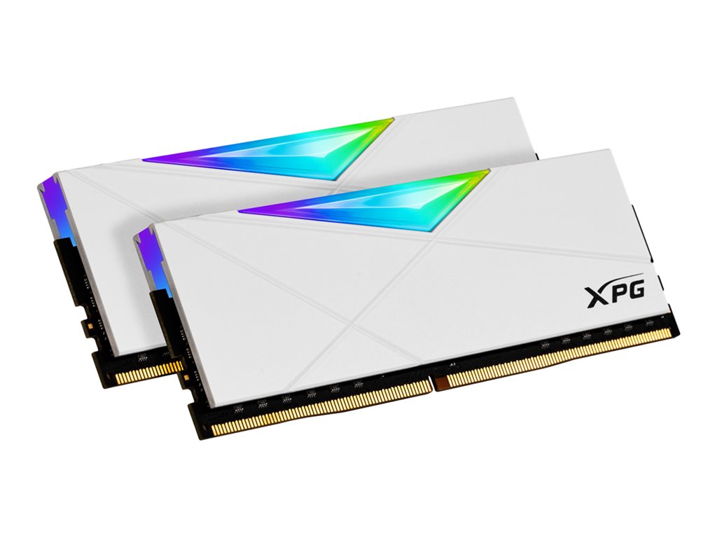 XPG SPECTRIX D50 - DDR4 - kit - 16 GB: 2 x 8 GB - DIMM 288-pin - 3200 MHz / PC4-25600 - CL16 - 1.35 V - unbuffered -