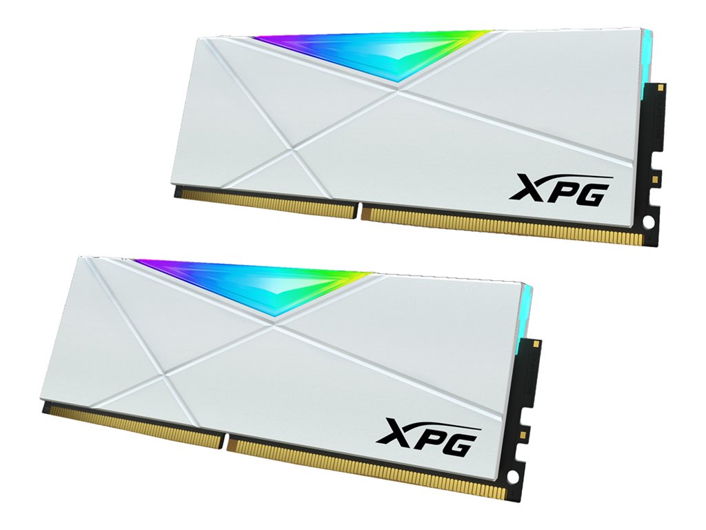 XPG SPECTRIX D50 - DDR4 - kit - 16 GB: 2 x 8 GB - DIMM 288-pin - 3200 MHz / PC4-25600 - CL16 - 1.35 V - unbuffered -