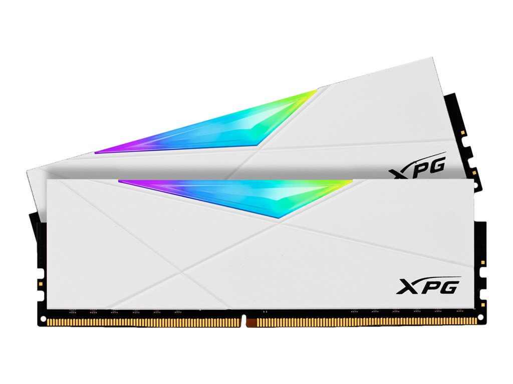 XPG SPECTRIX D50 - DDR4 - kit - 16 GB: 2 x 8 GB - DIMM 288-pin - 3200 MHz / PC4-25600 - CL16 - 1.35 V - unbuffered -