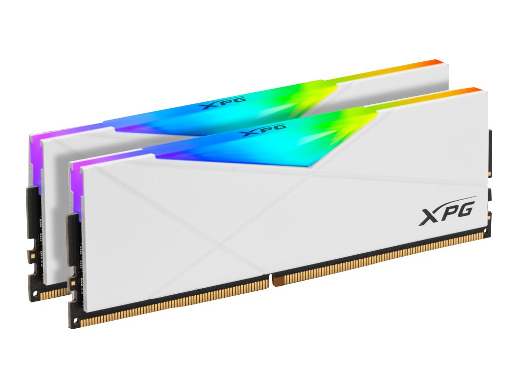 XPG SPECTRIX D50 - DDR4 - kit - 32 GB: 2 x 16 GB - DIMM 288-pin - 3200 MHz / PC4-25600 - CL16 - 1.35 V - unbuffered -