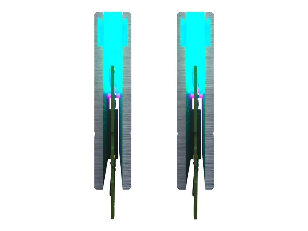 XPG SPECTRIX D50 - DDR4 - kit - 32 GB: 2 x 16 GB - DIMM 288-pin - 4133 MHz / PC4-33000 - CL19 - 1.4 V - unbuffered -