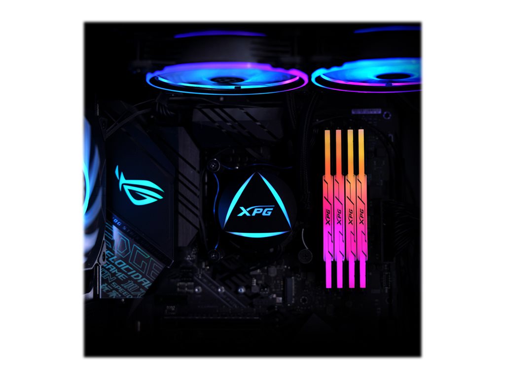 XPG SPECTRIX D50 ROG CERTIFIED - DDR4 - kit - 16 GB: 2 x 8 GB - DIMM 288-pin - 3600 MHz / PC4-28800 - CL17 - 1.35 V -