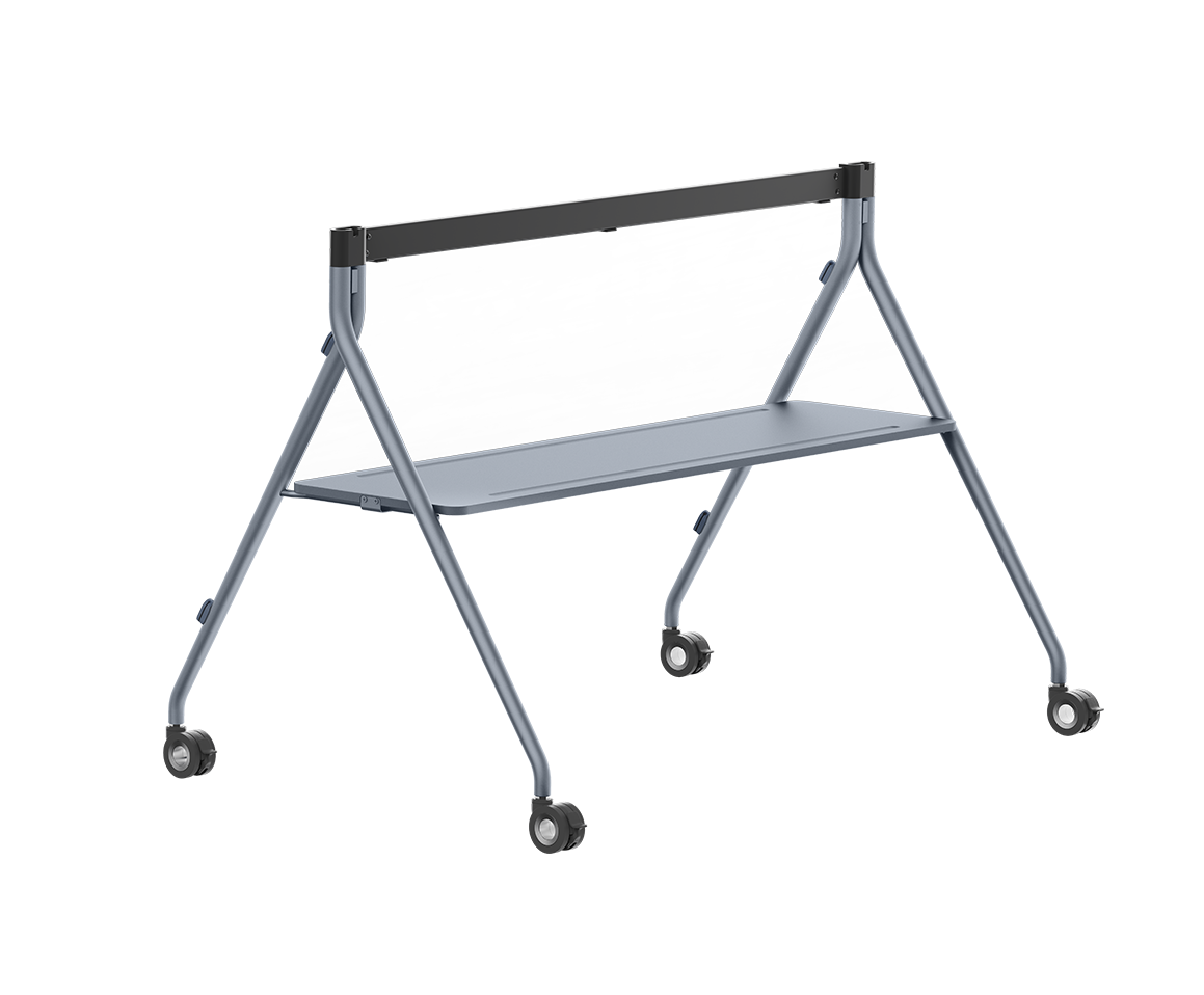 YEALINK FloorStand with Tray for MeetingBoard 86 Pro – Stable, Mobile Support