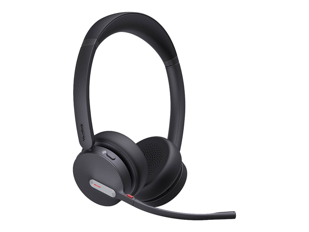 Yealink BH70 Dual - Headset - on-ear - Bluetooth - wireless - USB-A via Bluetooth adapter - black - Certified for Microsoft Teams YEA-BH70-DUAL-TEAMS-USB-A