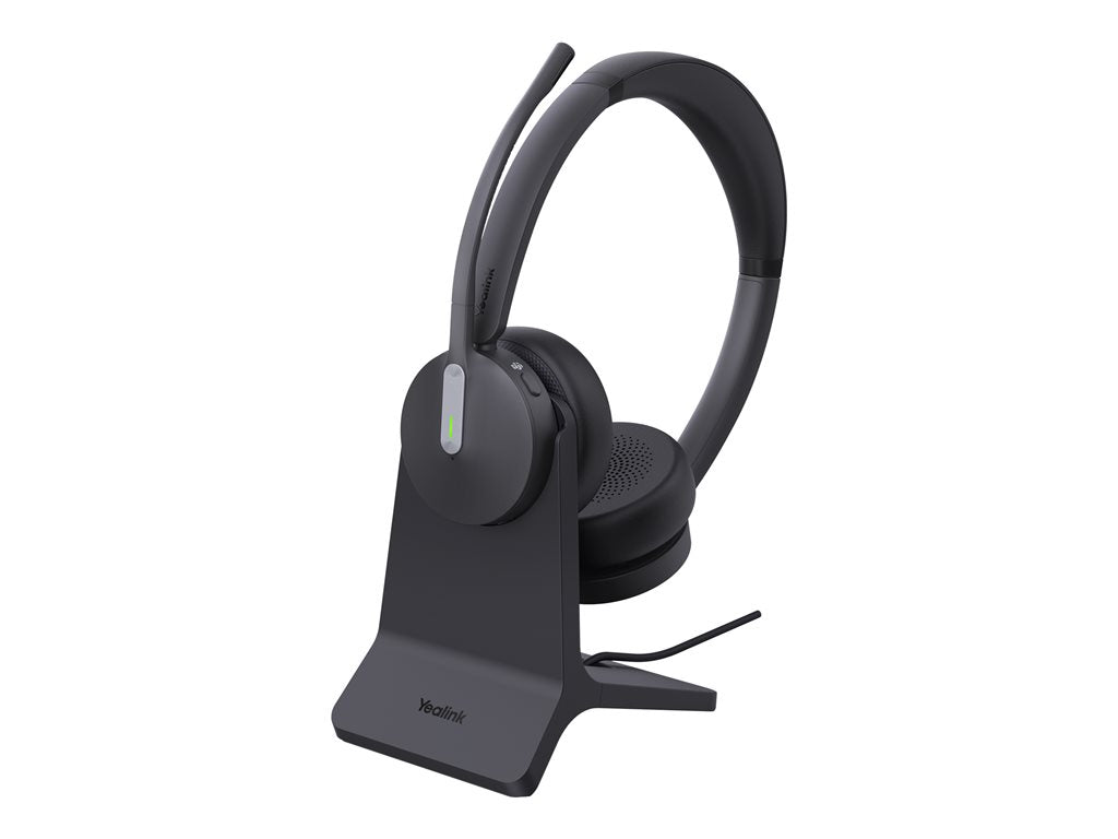 Yealink BH70 Dual - Headset - on-ear - Bluetooth - wireless - USB-C via Bluetooth adapter - black - Certified for Microsoft Teams BH70 DUAL TEAMS USB-C