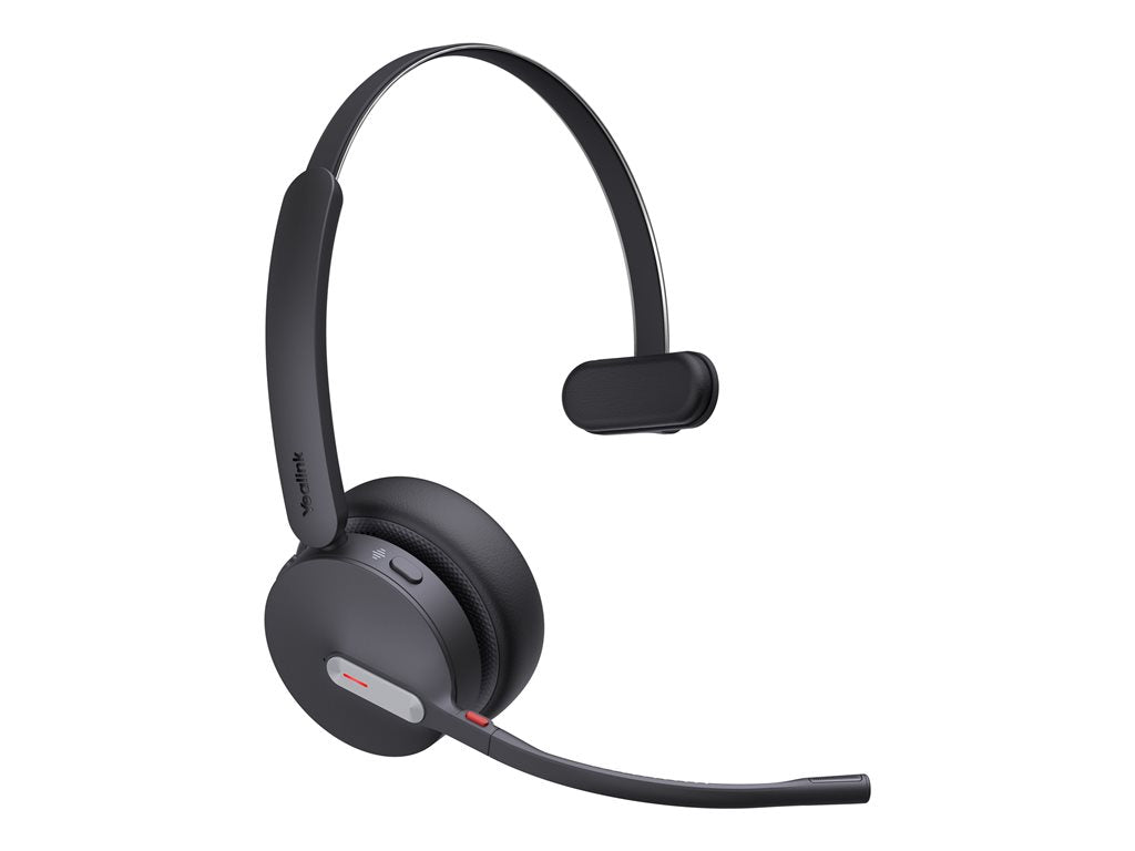 Yealink BH70 Mono - Headset - on-ear - Bluetooth - wireless - USB-C via Bluetooth adapter - black - Optimized for UC BH70 MONO UC USB-C