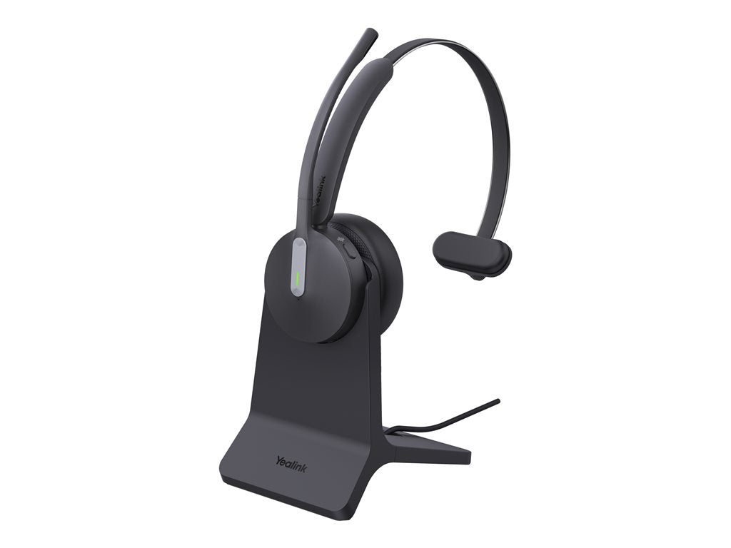 Yealink BH70 Mono - Headset - on-ear - Bluetooth - wireless - USB-C via Bluetooth adapter - black - Optimized for UC BH70 MONO UC USB-C