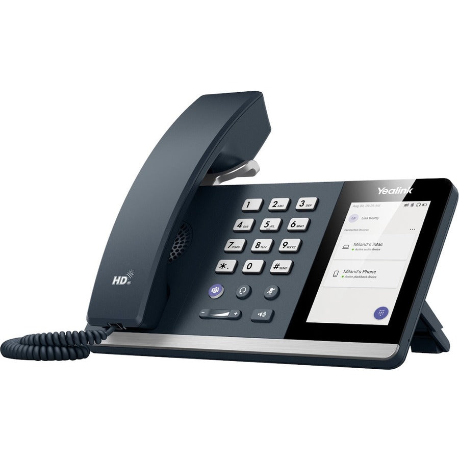 Yealink MP50 Bluetooth Standard Phone - Corded - Corded - 1 x Phone Line - Speakerphone -