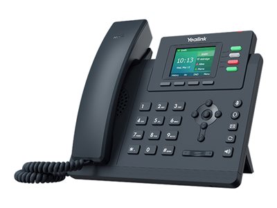Yealink SIP-T33G - VoIP phone with caller ID - 5-way call capability - RTCP-XR, VQ-RTCPXR, SIP, SIP v2, SRTP - 4 lines - classic YEA-SIP-T33G