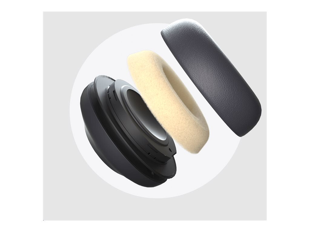 Yealink UH35 Dual - Headset - on-ear - wired - USB - noise isolating - black - Optimized for UC YEA-UH35-DUAL-UC