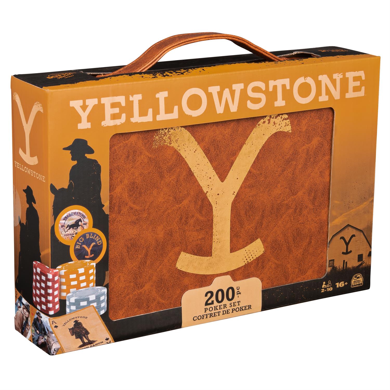 Yellowstone 200 Piece Poker Set